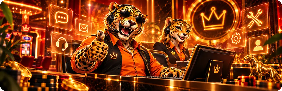 LuckLeopard support